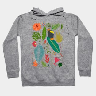 Jungle design, jungle illustration. Bring the rainforest into your home. Hoodie